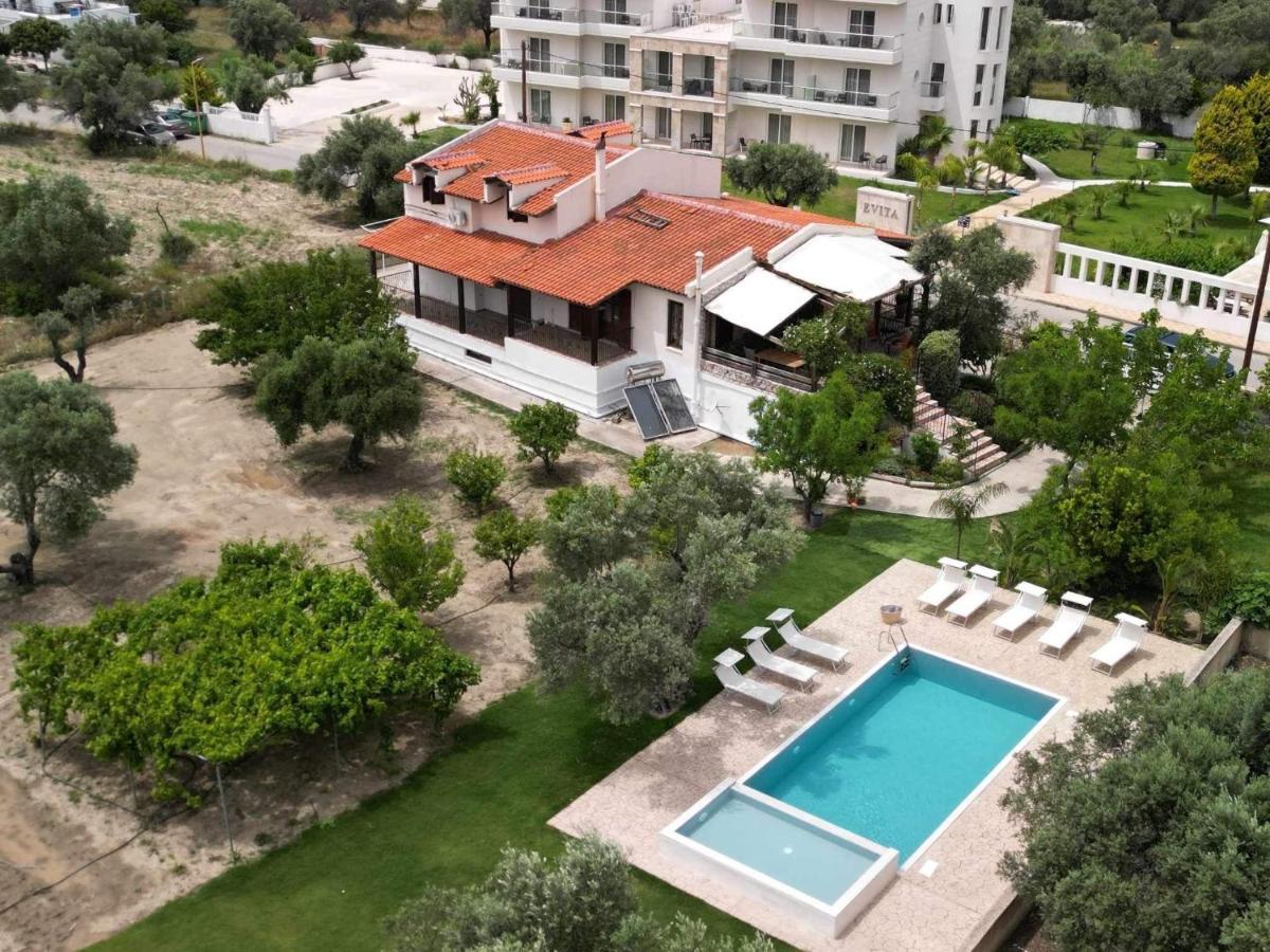 Sunny Countryside Villa - With Private Pool Фалираки Экстерьер фото